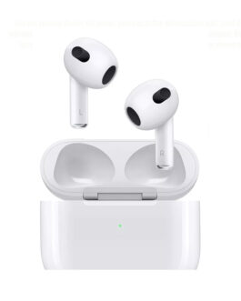 Apple AirPods (3ª generación) estuche carga MagSafe